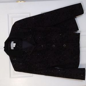 Sparkling Blazer. Jessica Howard. Size 16.